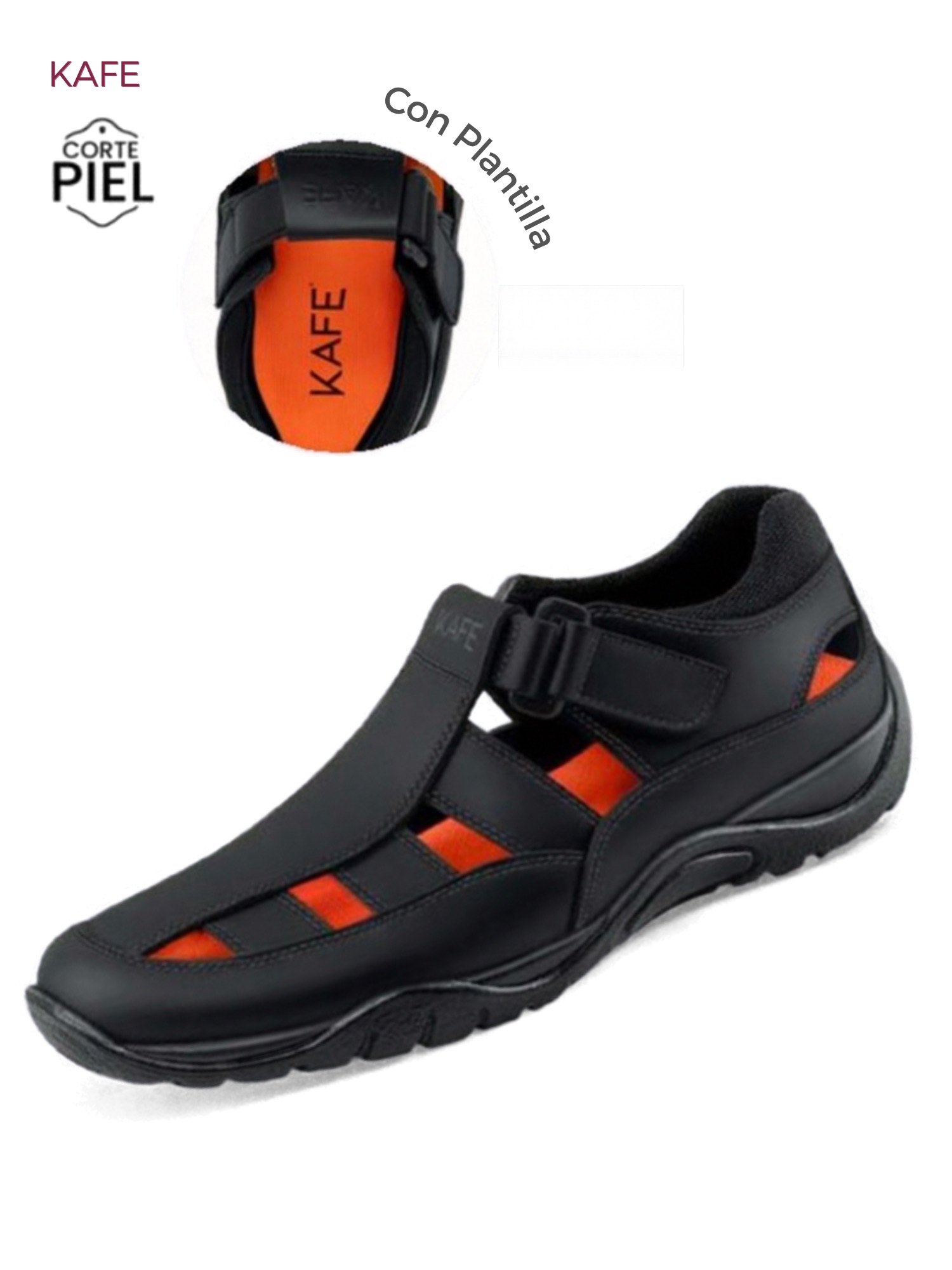 Sandalia Casual piel